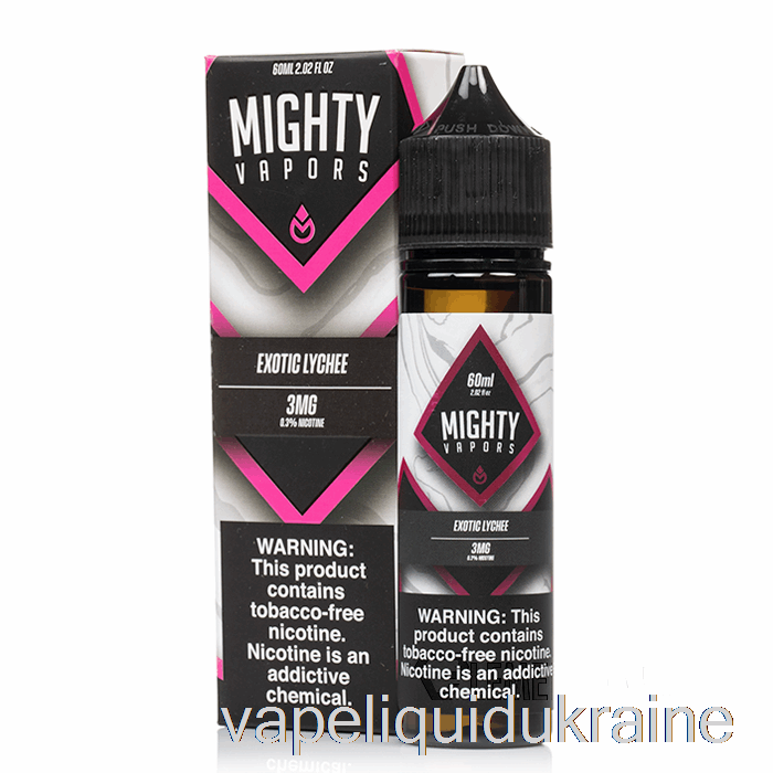 Vape Ukraine Exotic Lychee - Mighty Vapors - 60mL 6mg